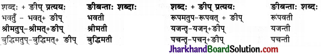 JAC Class 10 Sanskrit व्याकरणम् प्रत्ययज्ञानम् 18