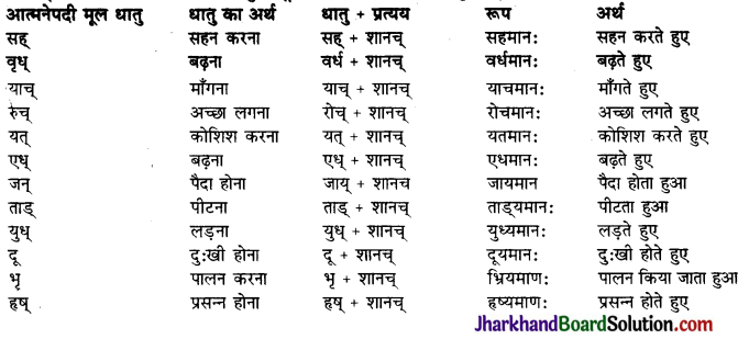 JAC Class 10 Sanskrit व्याकरणम् प्रत्ययज्ञानम् 4