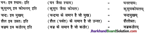 JAC Class 10 Sanskrit व्याकरणम् समास 9