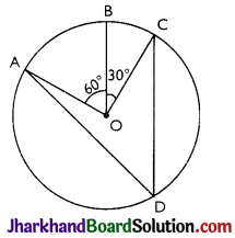 JAC Class 9 Maths Solutions Chapter 10 Circles Ex 10.5 - 1