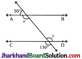 JAC Class 9 Maths Solutions Chapter 6 Lines and Angles Ex 6.2 - 1
