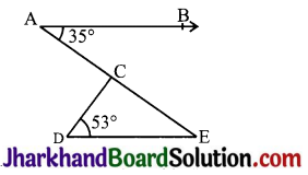 JAC Class 9 Maths Solutions Chapter 6 Lines and Angles Ex 6.3 - 3