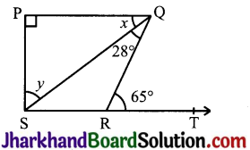 JAC Class 9 Maths Solutions Chapter 6 Lines and Angles Ex 6.3 - 5