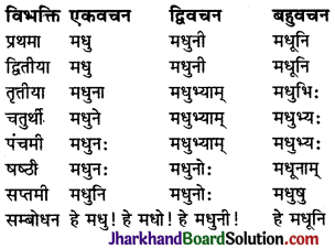 JAC Class 9 Sanskrit व्याकरणम् संज्ञा-शब्दरूप-प्रकरणम् 15