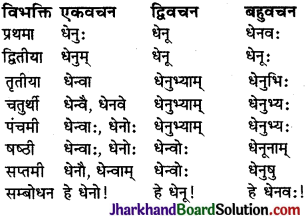 JAC Class 9 Sanskrit व्याकरणम् संज्ञा-शब्दरूप-प्रकरणम् 18