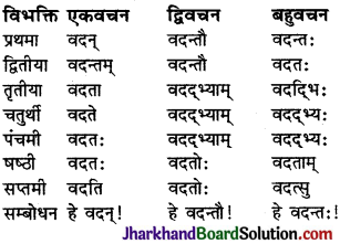 JAC Class 9 Sanskrit व्याकरणम् संज्ञा-शब्दरूप-प्रकरणम् 21