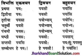 JAC Class 9 Sanskrit व्याकरणम् संज्ञा-शब्दरूप-प्रकरणम् 23