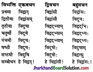 JAC Class 9 Sanskrit व्याकरणम् संज्ञा-शब्दरूप-प्रकरणम् 6
