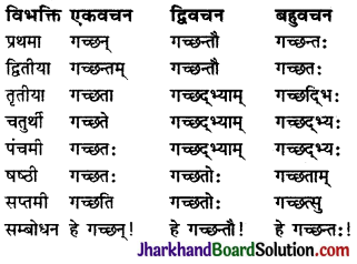 JAC Class 9 Sanskrit व्याकरणम् संज्ञा-शब्दरूप-प्रकरणम् 9