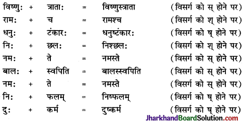 JAC Class 9 Sanskrit व्याकरणम् सन्धि-प्रकरणम् 11