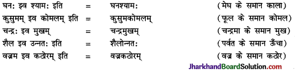 JAC Class 9 Sanskrit व्याकरणम् समास प्रकरणम् 10