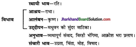 JAC Class 10 Hindi व्याकरण रस 5