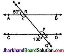 JAC Class 9 Maths Solutions Chapter 6 रेखाएँ और कोण Ex 6.2 2
