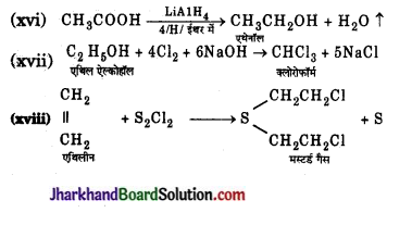JAC Class 10 Science Important Questions Chapter 4 कार्बन एवं इसके यौगिक 13