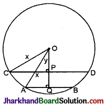 JAC Class 9 Maths Important Questions Chapter 10 वृत्त - 18
