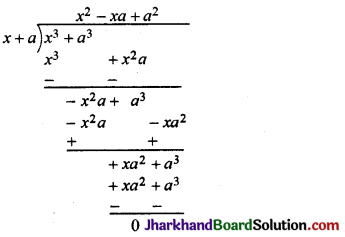 JAC Class 9 Maths Important Questions Chapter 2 बहुपद - 2
