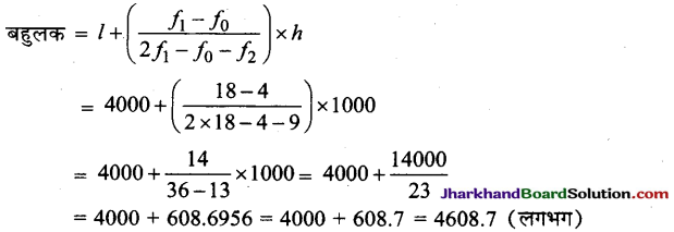 JAC Class 10 Maths Solutions Chapter 14 सांख्यिकी Ex 14.2 - 8