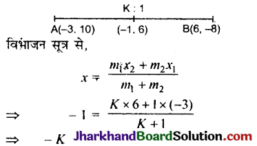 JAC Class 10 Maths Solutions Chapter 7 निर्देशांक ज्यामिति Ex 7.2 6