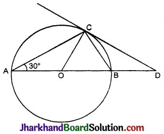 JAC Class 10 Maths Important Questions Chapter 10 वृत्त 14