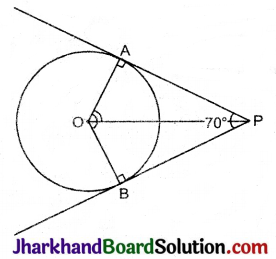 JAC Class 10 Maths Important Questions Chapter 10 वृत्त 22