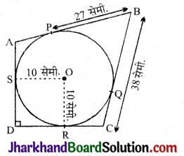 JAC Class 10 Maths Important Questions Chapter 10 वृत्त 24