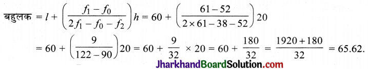 JAC Class 10 Maths Important Questions Chapter 14 सांख्यिकी 2