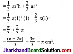 JAC Class 10 Maths Solutions Chapter 13 Surface Areas and Volumes Ex 13.2 2