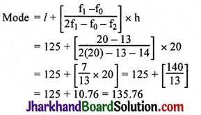 JAC Class 10 Maths Solutions Chapter 14 Statistics Ex 14.3 2