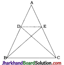 JAC Class 10 Maths Solutions Chapter 6 Triangles Ex 6.3 - 11