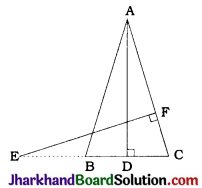 JAC Class 10 Maths Solutions Chapter 6 Triangles Ex 6.3 - 16
