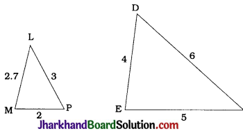 JAC Class 10 Maths Solutions Chapter 6 Triangles Ex 6.3 - 3