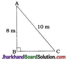JAC Class 10 Maths Solutions Chapter 6 Triangles Ex 6.5 - 8