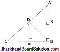 JAC Class 10 Maths Solutions Chapter 6 Triangles Ex 6.6 - 2