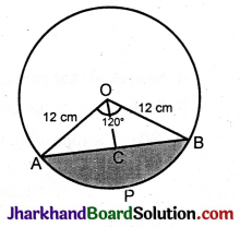 JAC Class 10 Maths Solutions Chapter 12 Areas Related to Circles Ex 12.2 - 9